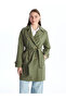 Lcwk Jacket Collar Women's Trench Coat - 2