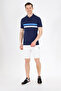 Men's Ecru Knitted Shorts 50263423-Vr019