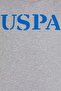 Men's Gray Melange Basic Crew Neck T-Shirt 50262976-Vr086 - 6