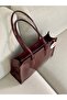 Patent Leather Scratch Resistant Large Women's Bag - 3