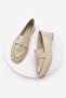 Beige Women's Loafers - Foldable Casual Shoes, Kstav