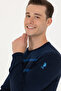 Men's Navy Blue Sweater 50272109 -Vr033 - 2