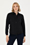 Women's Black Long Sleeve Basic Shirt 50277630-Vr046 - 3