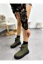 Khaki Parachute (Luvit) Women's Waterproof Snow Boots with Wool Inside - 2