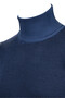 Men's Full Fisherman Knitwear Indigo Sweater Patterned Steel Knit Regular Fit-5013E - 4