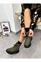 Khaki Parachute (Luvit) Women's Waterproof Snow Boots with Wool Inside - 6