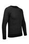 Men's Crew Neck Knitwear Black Sweater Patterned Steel Knit Regular Fit -5013C - 2
