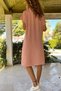 Women's Powder Polo Collar Airobin Dress Gk-Bst2883 - 4