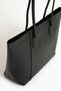 Women's Long Two-Handle Zippered Large Size Shoulder Bag - 3
