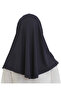 Children's Ready-To-Wear Headscarf Shawl Turban Viscose - Navy Blue - 6