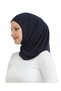 Sports Headscarf Women's Ready-To-Wear Turban Viscose Scarf Shawl - Navy Blue - 4