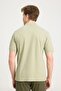 Regular Fit Regular Cut Polo Collar 100% Cotton Island Tea T-Shirt - 4