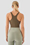 Jane Medium Supported Khaki Sports Bustier - 5