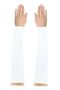 Women's Cotton Neck Jersey , Prayer Bonnet, Ruffled Bonnet, Plain Bonnet, White, 4-Piece Set - 2