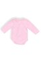 Pink Cute Cats Printed Baby Bodysuit - Bodysuit with Snaps - 2