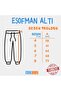 Cotton Jogger 3-Threaded Sweatpants Bottom Mnk0645 Gray - 2