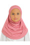 Children's Ready-To-Wear Headscarf Shawl Turban Viscose - Dusty Rose