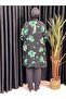 Patterned Chiffon Lined Tunic - 5