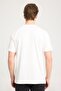 Regular Fit Regular Cut Crew Neck 100% Cotton Ecru T-Shirt - 2