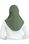 Sports Headscarf Women's Ready-To-Wear Turban Viscose Scarf Shawl - Khaki - 7