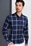Men's Shirts Long Sleeve Button-Down Collar Breathable Easy-Iron Four Seasons Casual Shirt