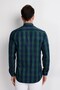 Men's Shirts Long Sleeve Button-Down Collar Breathable Easy-Iron Four Seasons Casual Shirt - 5