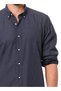 Men's Black Shirt Long Sleeve Breathable Easy-Iron Four Seasons Casual Shirt - 5