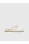 Lolli Genuine Leather Women's White Slippers - 3