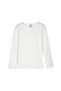 Ecru Basic Seasonal Lycra Long Sleeve Girls' T-Shirt - 4