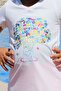 1708 -1 Tree Printed Children's Pool Swimsuit-White-Pink - 5