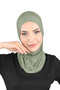 Striped Sports Cross Cap - Khaki - (St298), (Id 7829826)