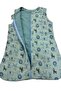2 Tog Fiber Children's Sleeping Bag Swaddle / Zippered Combed Cotton Swaddle / Fiber Lined Sleeping Bag Swaddle - 4