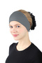 Viscose Non-Slip Bandana - Silicone Bandana - Anthracite - (St276), (Id 3427648) - 2