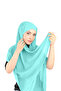 Boneli Chiffon Shawl - St136 Mint Green (2913645)