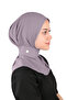 Eșarfă/Hanorac din crep, stil Hijab - ST 235 ( 7823544 ) - 2