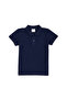 Boy's Navy Blue Basic Polo Neck T-Shirt 50292129 -Vr033 - 4