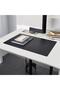 Black Shiny 63X45Cm Table Mat - Thick Polystyrene Material - 4