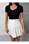 Lace Embroidered Lace Bow Blouse