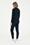 Women's Navy Blue Sweatpants 50289539 -Vr033 - 4