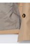 Lw - Hooded Long Sleeve Basic Girl's Trench Coat - 3