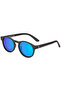 3-5 Years Jet Black Polarized Keyhole Sunglasses - 2
