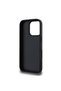 iPhone 16 Pro Max Case Guess Licensed Pu Leather 4g Pattern Metal Big 4g and Lettering Logo Black - 4