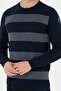 Men's Navy Blue Sweater 50272113 -Vr033 - 6
