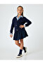Cardigan with V-Neck and Buttons - 2