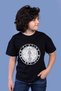 Boy's Embossed Patterned T-Shirt