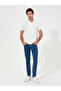 White Polo Neck T-Shirt 50230528-Vr013 - 4