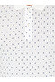 White Polo Neck T-Shirt 50230528-Vr013 - 6