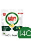 140 Model Lemon Scented Dishwasher - All in One Detergent Capsule