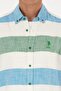 Men's Green Long Sleeve Shirt 50283348 -Vr054 - 6