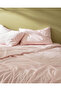 Juin Double Cotton Printed Duvet Cover Set - Powder - 2